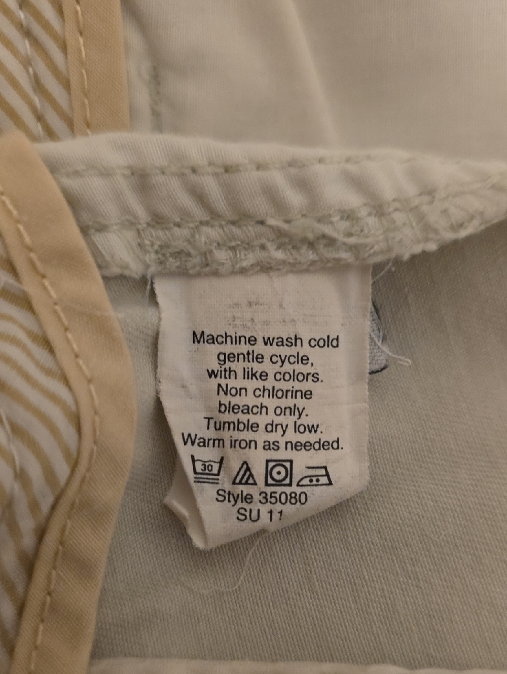 J. Crew Broken-in Chino Shorts Size 4 - Picture 4 of 5